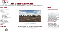 Desktop Screenshot of airdirectairways.com